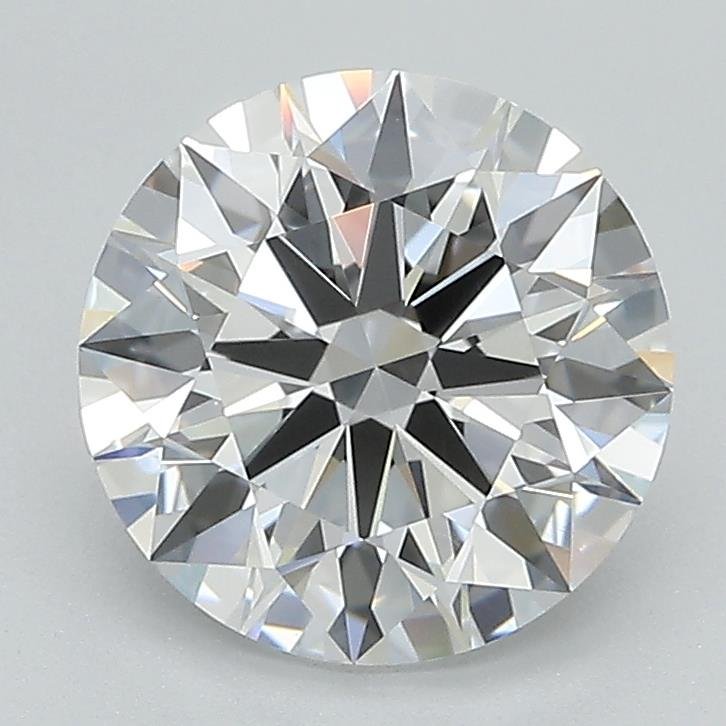 2.22ct D VS2 Rare Carat Ideal Cut Round Lab Grown Diamond