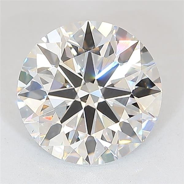 2.41ct F VS2 Rare Carat Ideal Cut Round Lab Grown Diamond