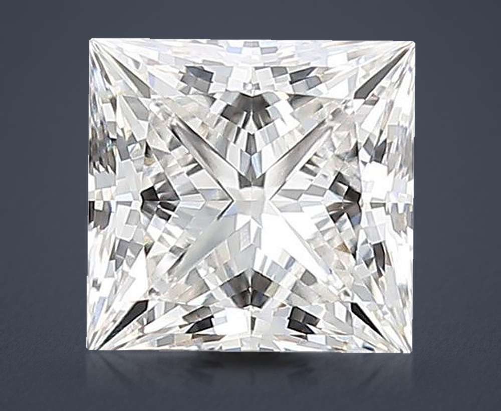 2.08 Carat Princess Lab Diamond