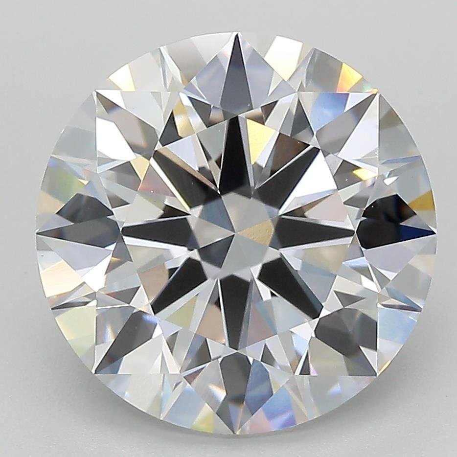 5.29ct E VS1 Rare Carat Ideal Cut Round Lab Grown Diamond