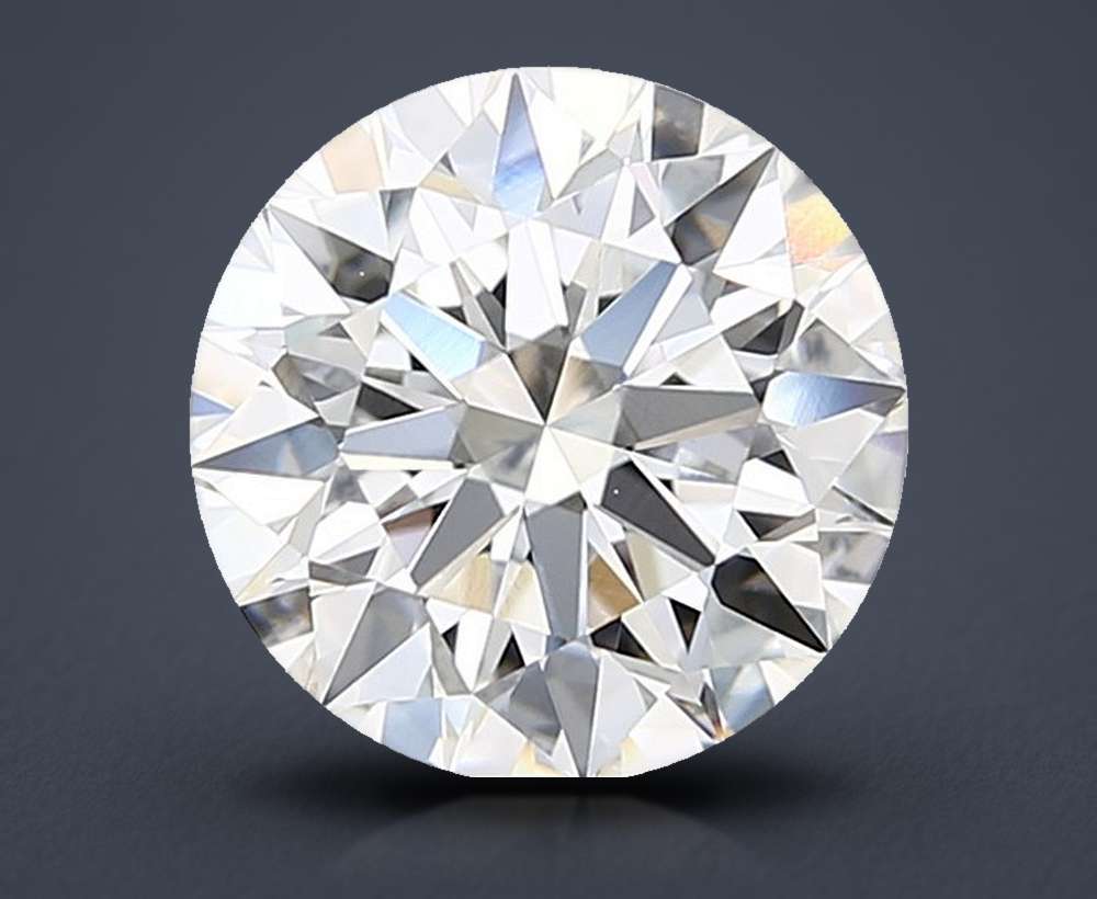 3.03 Carat Round Lab Diamond