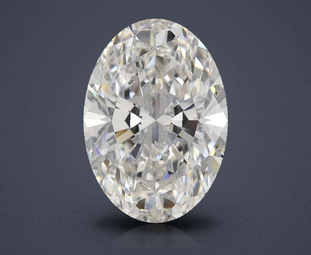 6.23 Carat Oval Lab Diamond