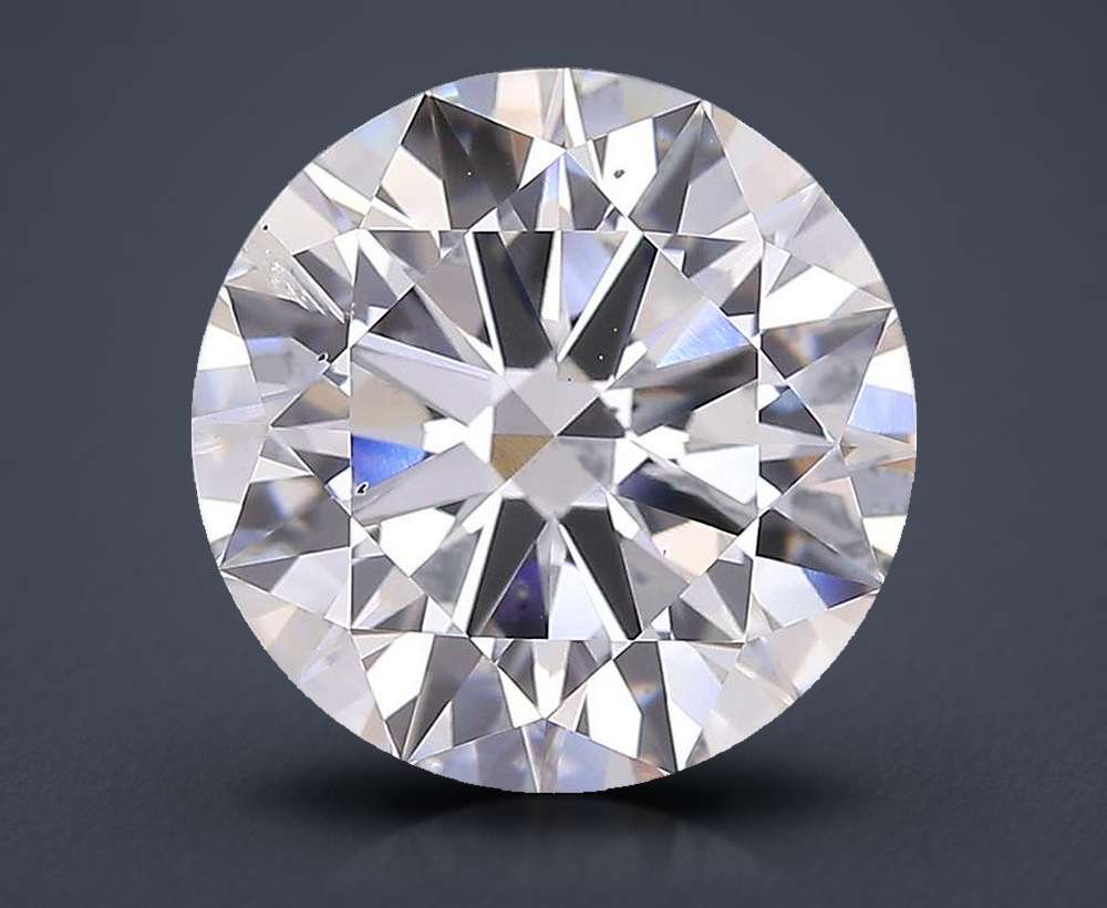 6.03 Carat Round Lab Diamond