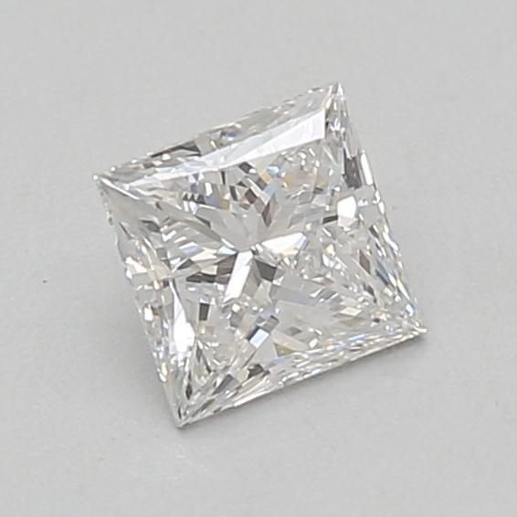 0.83ct E VVS2 Very Good Cut Princess Lab Grown Diamond