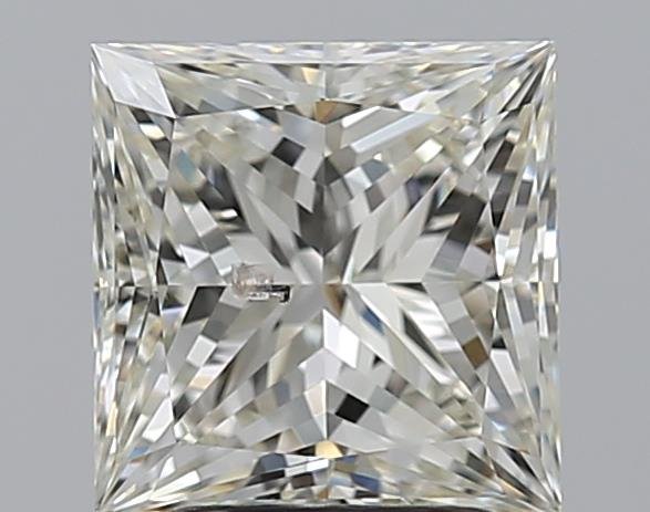 2.51ct K SI2 Rare Carat Ideal Cut Princess Diamond