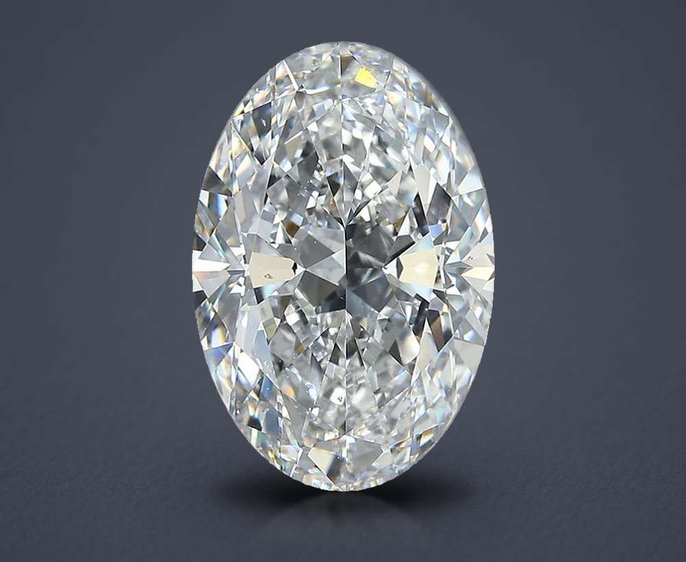 8.03 Carat Oval Natural Diamond