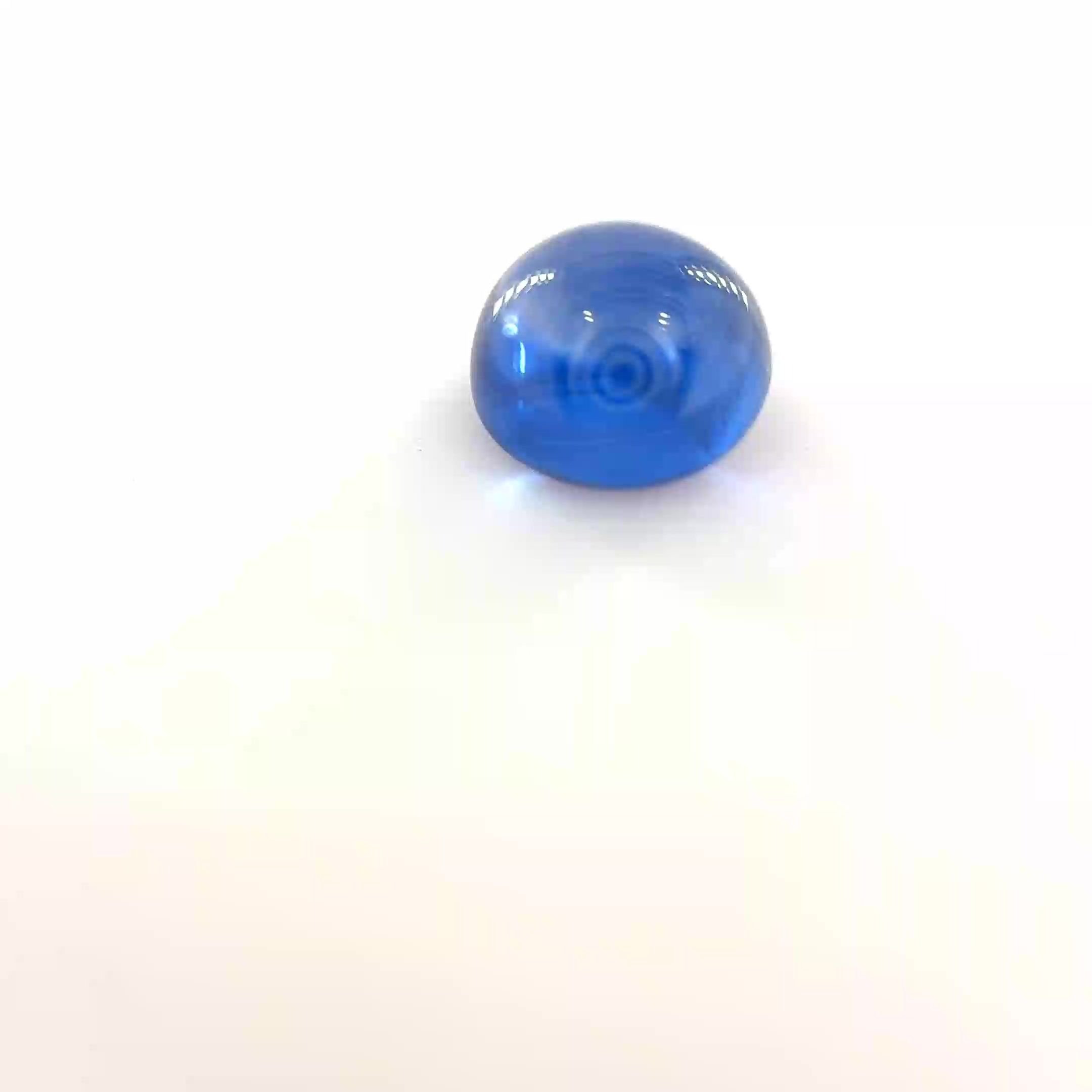 1.33 Carat Blue Round Sapphire