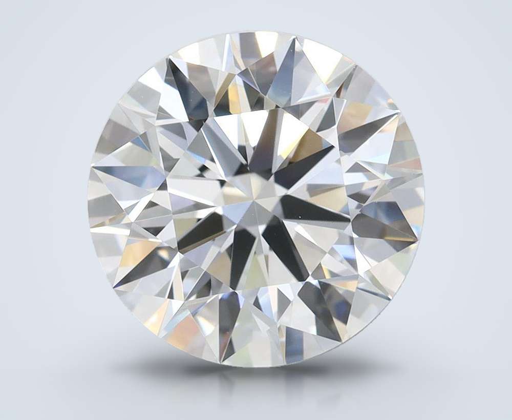 4.07 Carat Round Lab Diamond