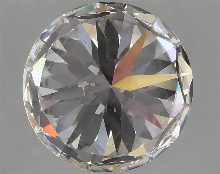 3.08ct H VS2 Rare Carat Ideal Cut Round Lab Grown Diamond