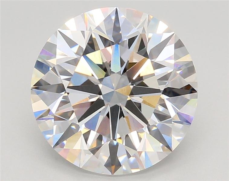 5.08ct E VVS1 Rare Carat Ideal Cut Round Lab Grown Diamond