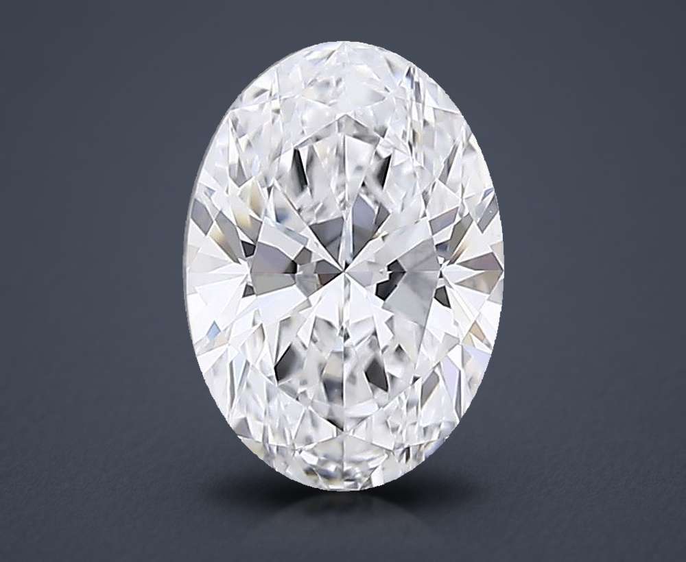 0.80 Carat Oval Lab Diamond