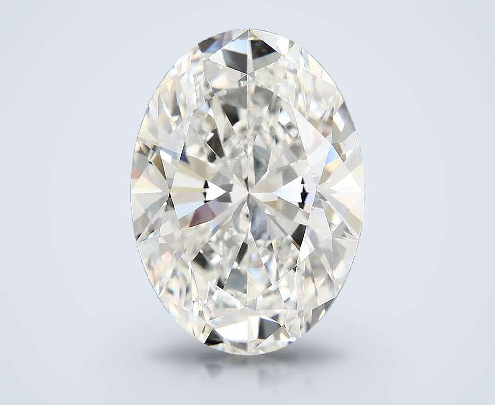 6.79 Carat Oval Lab Diamond