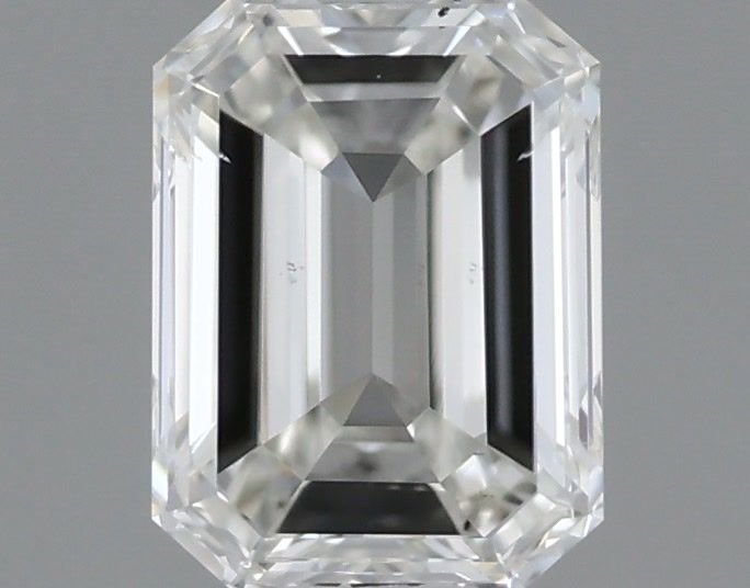 0.30ct H SI1 Very Good Cut Emerald Diamond