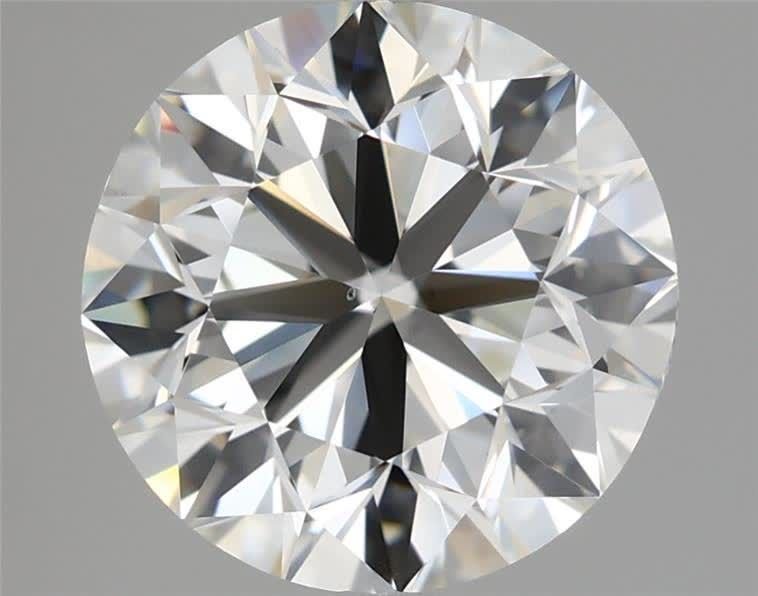 3.00ct H VS2 Very Good Cut Round Diamond