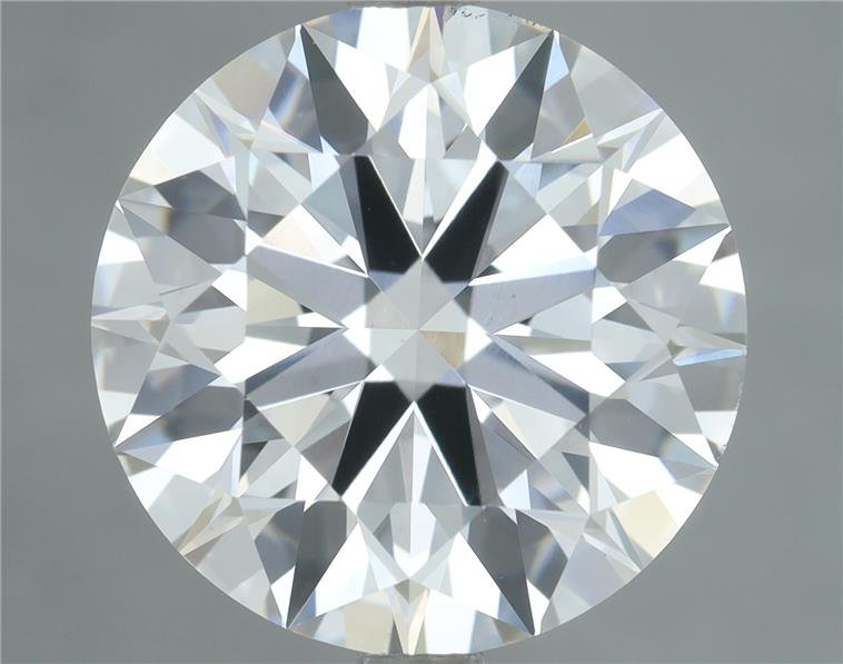 4.52ct D VS1 Rare Carat Ideal Cut Round Lab Grown Diamond