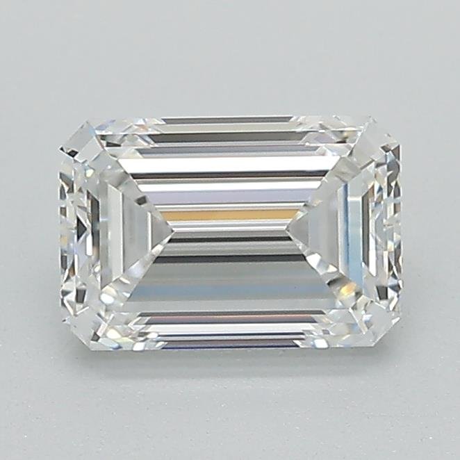 1.05ct E VVS2 Excellent Cut Emerald Lab Grown Diamond