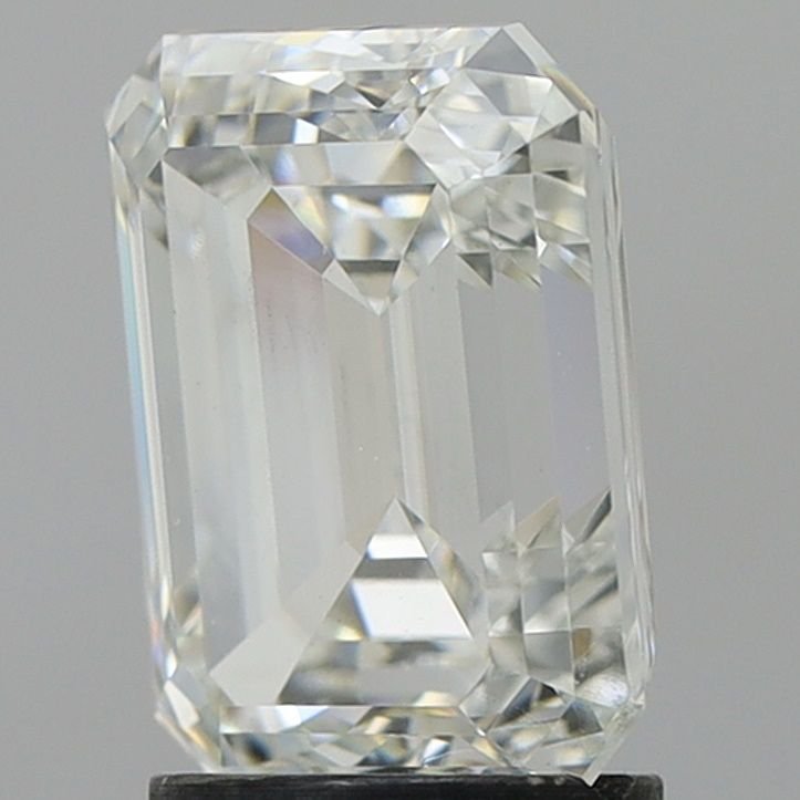 3.00ct G SI1 Excellent Cut Emerald Lab Grown Diamond