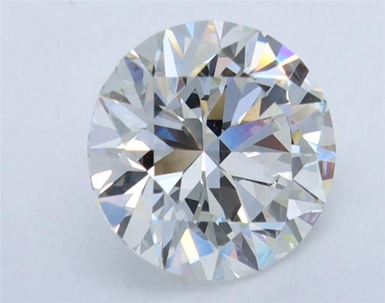 2.60ct H VS2 Rare Carat Ideal Cut Round Diamond