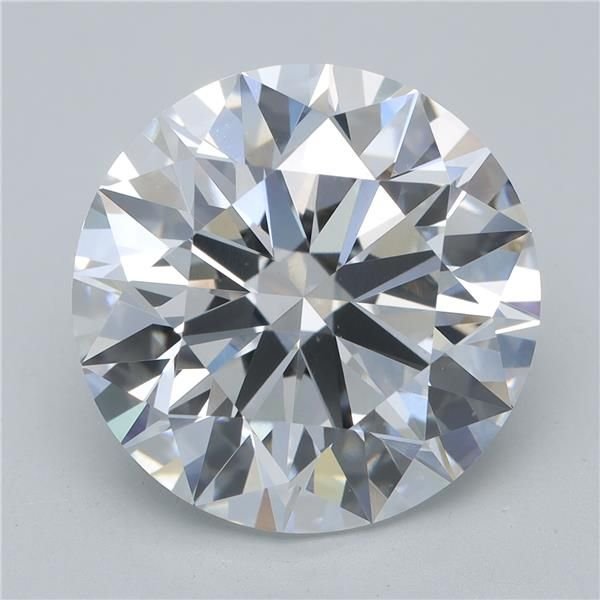 7.06ct E VVS2 Rare Carat Ideal Cut Round Lab Grown Diamond