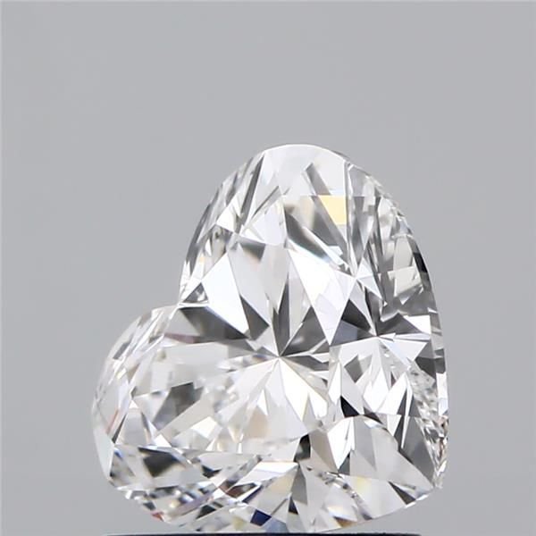 1.41ct F VS2 Rare Carat Ideal Cut Heart Lab Grown Diamond