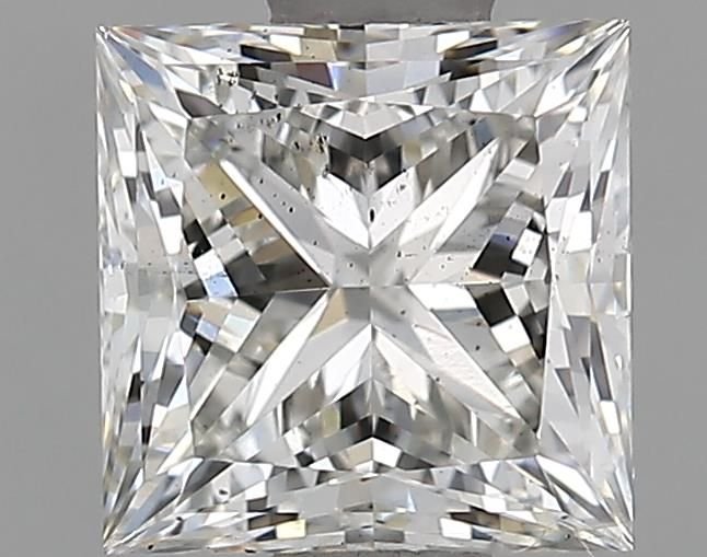 1.12ct H SI1 Rare Carat Ideal Cut Princess Lab Grown Diamond