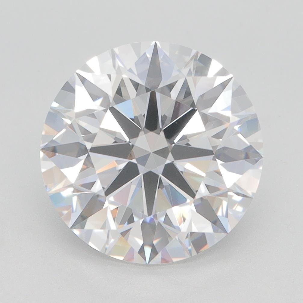 3.56ct D VVS1 Rare Carat Ideal Cut Round Lab Grown Diamond