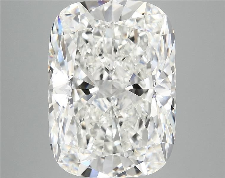 10.39ct F VVS2 Rare Carat Ideal Cut Cushion Lab Grown Diamond