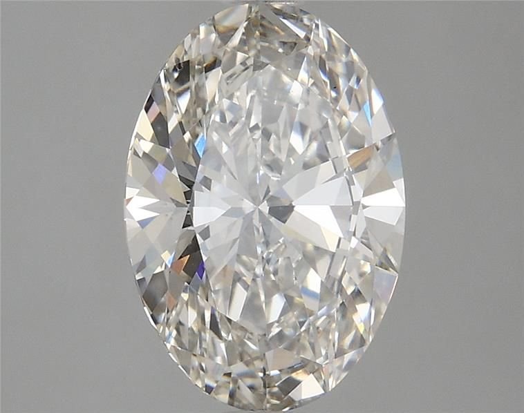 2.82ct H VS2 Rare Carat Ideal Cut Oval Lab Grown Diamond