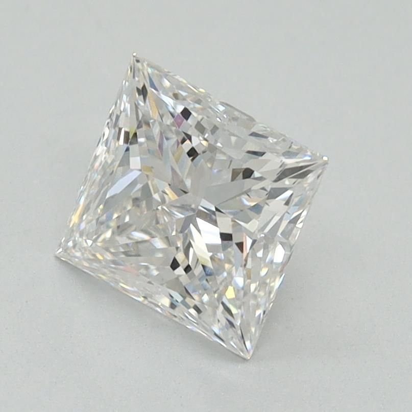 1.30ct E VS2 Rare Carat Ideal Cut Princess Lab Grown Diamond