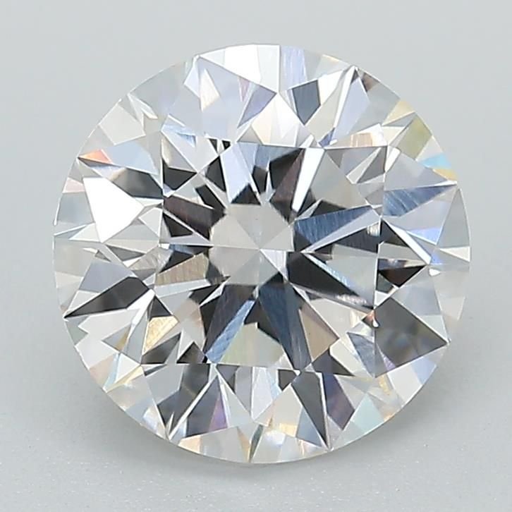 2.58ct F VS1 Rare Carat Ideal Cut Round Lab Grown Diamond