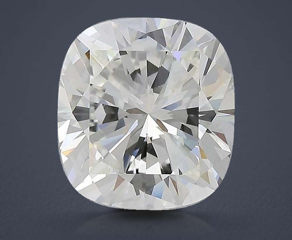 4.58 Carat Cushion Lab Diamond