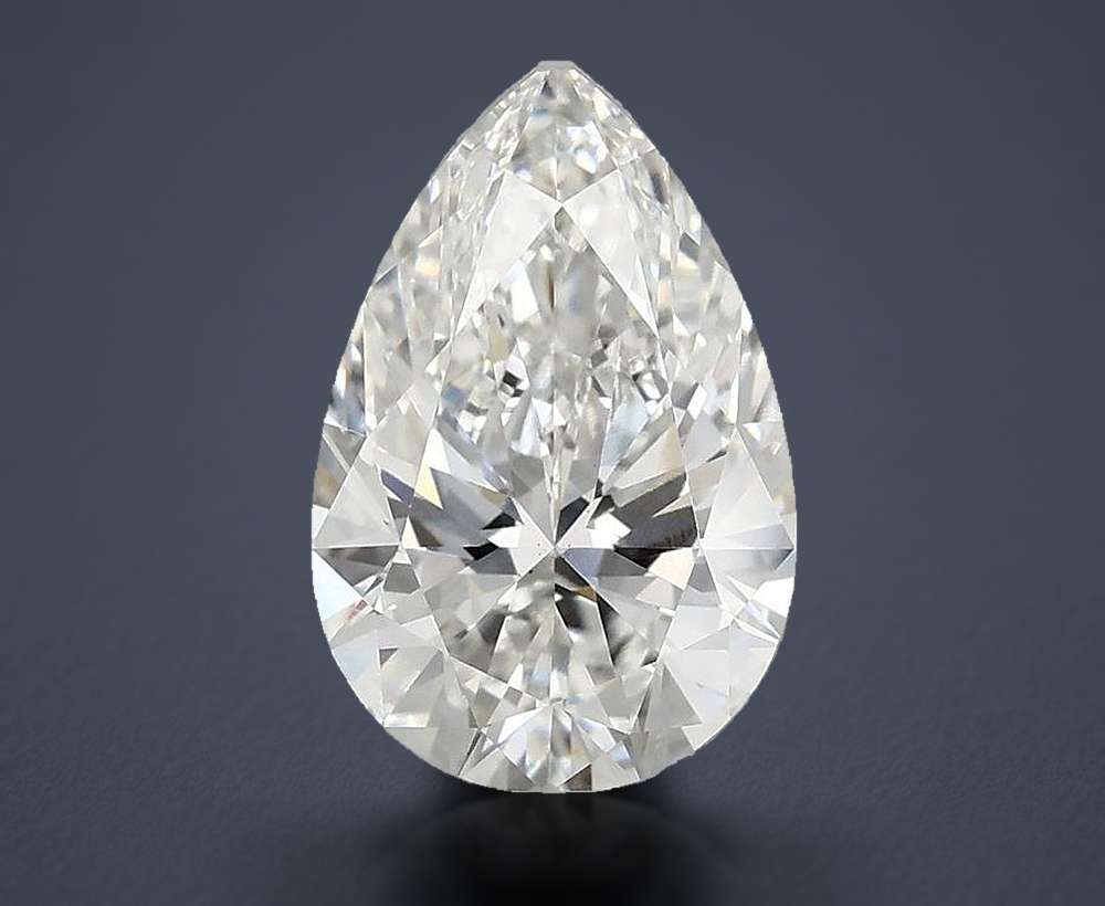 2.36 Carat Pear Lab Diamond