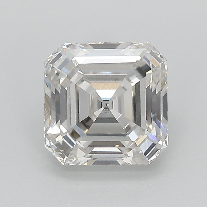 2.02ct H VVS2 Rare Carat Ideal Cut Asscher Lab Grown Diamond