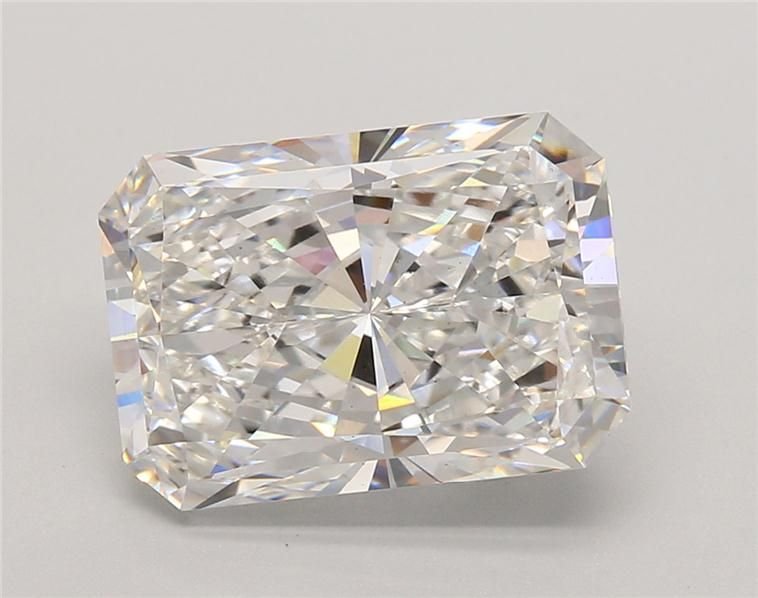 5.05ct E VS2 Rare Carat Ideal Cut Radiant Lab Grown Diamond