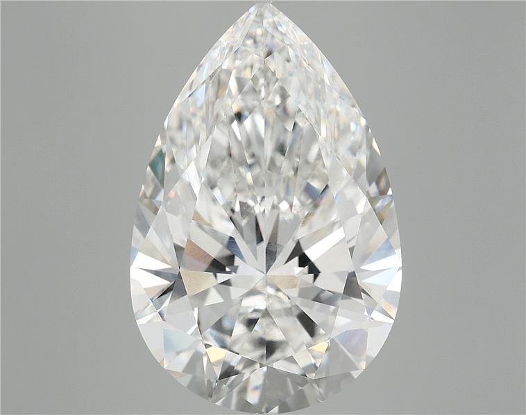 10.25ct F VVS2 Rare Carat Ideal Cut Pear Lab Grown Diamond