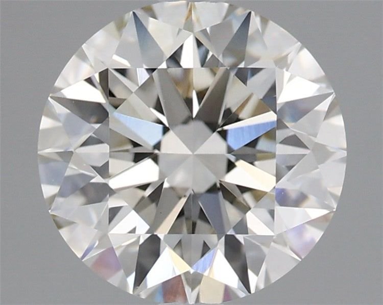 2.76ct I VVS2 Rare Carat Ideal Cut Round Lab Grown Diamond