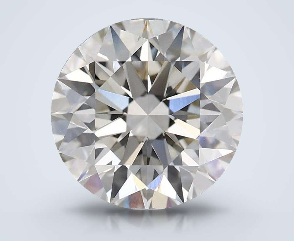 2.76 Carat Round Lab Diamond