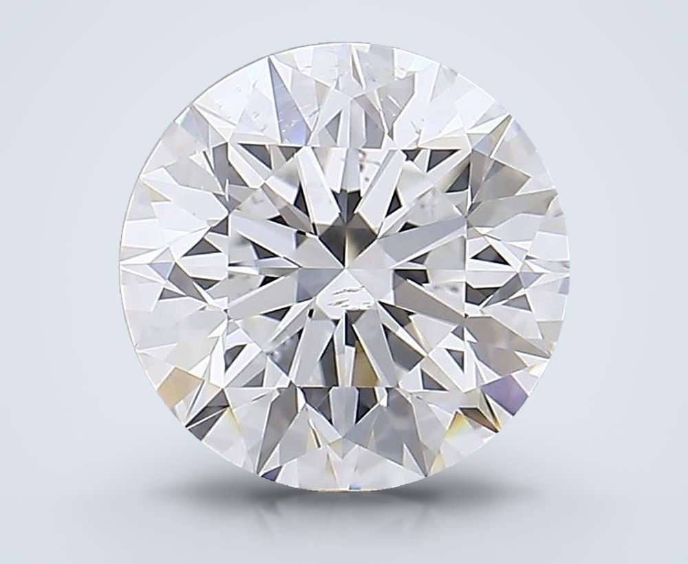 3.45 Carat Round Natural Diamond
