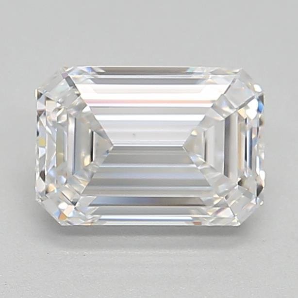 1.04ct D VVS2 Rare Carat Ideal Cut Emerald Lab Grown Diamond
