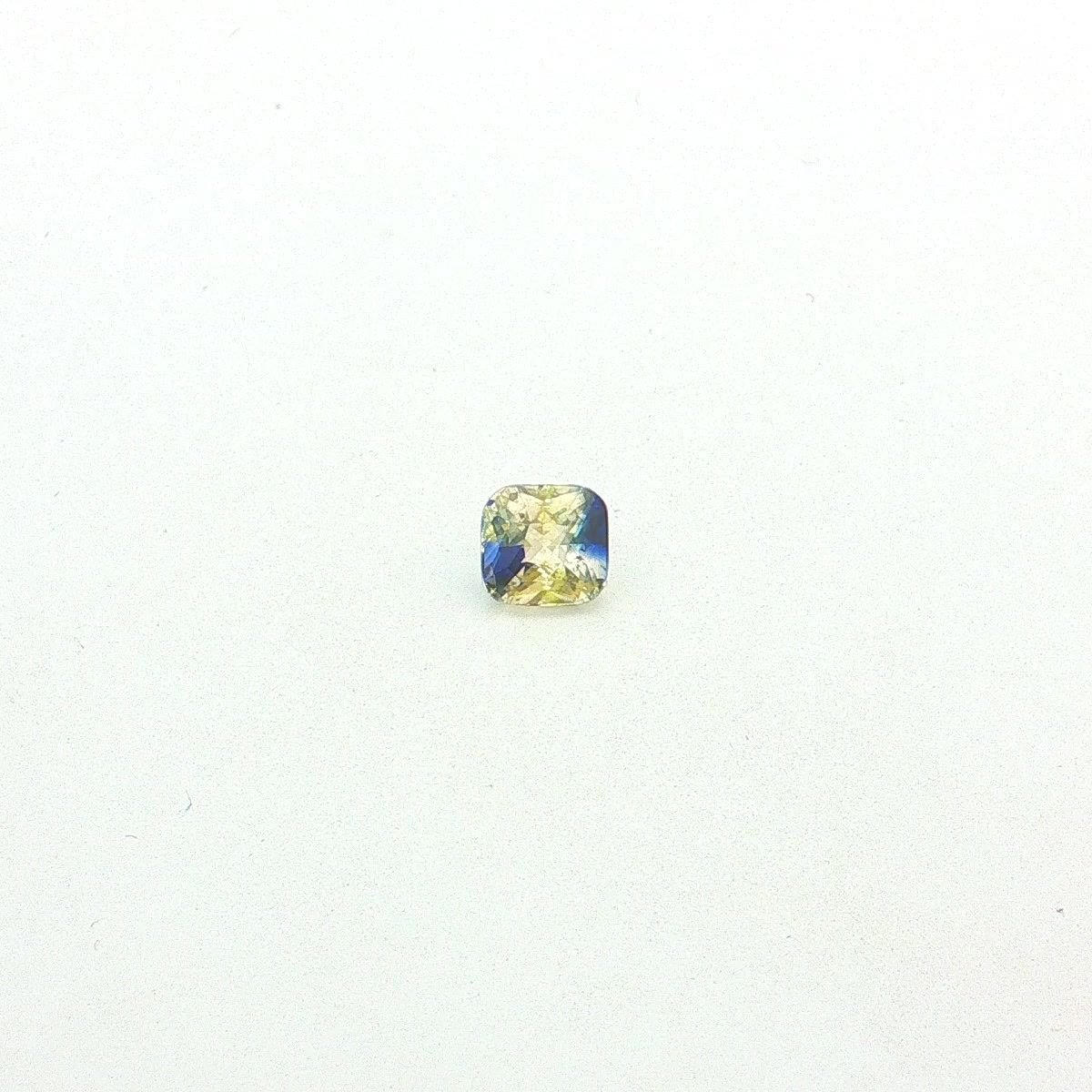 2.35 Carat Yellow Cushion Sapphire