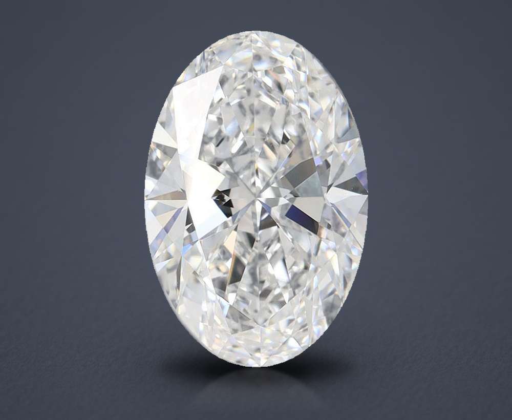 2.43 Carat Oval Lab Diamond