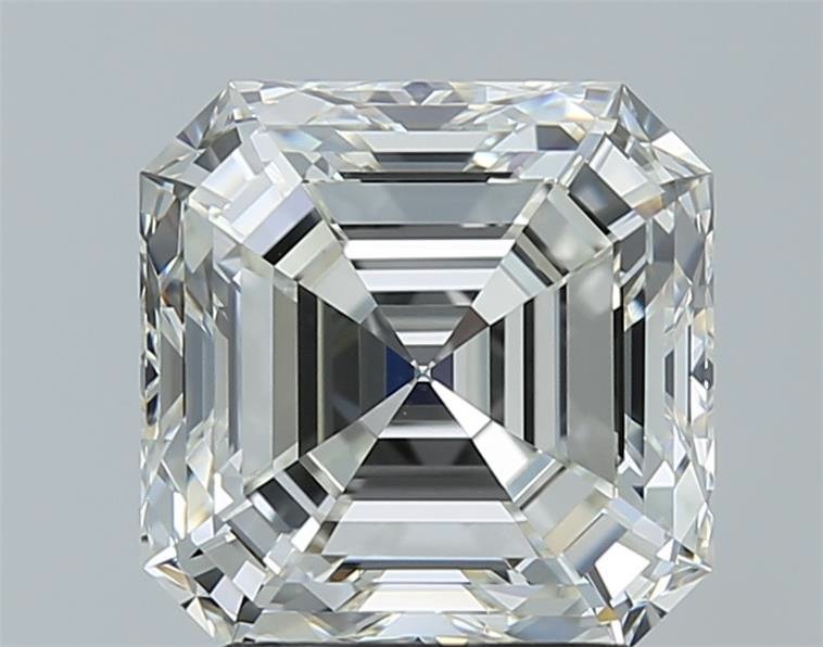 3.05ct H VS1 Rare Carat Ideal Cut Asscher Diamond