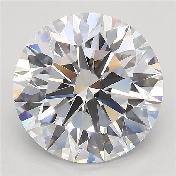 3.09ct F VS1 Rare Carat Ideal Cut Round Lab Grown Diamond