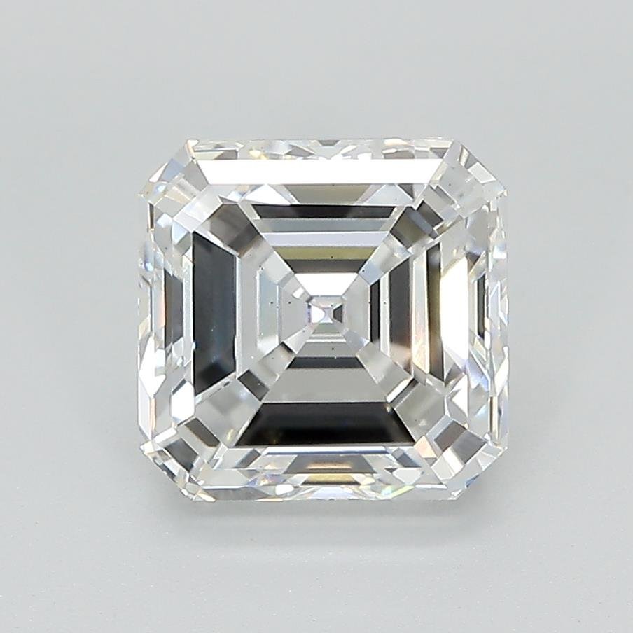 2.65ct E VS2 Very Good Cut Asscher Lab Grown Diamond