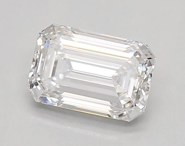0.89ct D VVS2 Excellent Cut Emerald Lab Grown Diamond