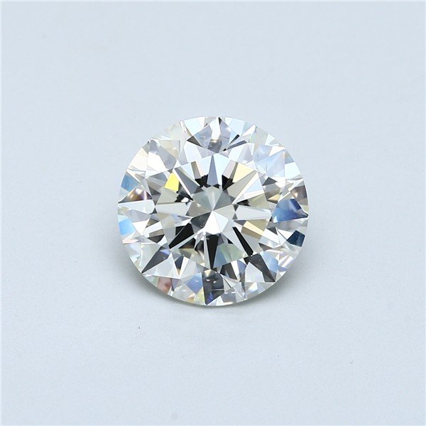 3.44ct J SI2 Rare Carat Ideal Cut Round Diamond