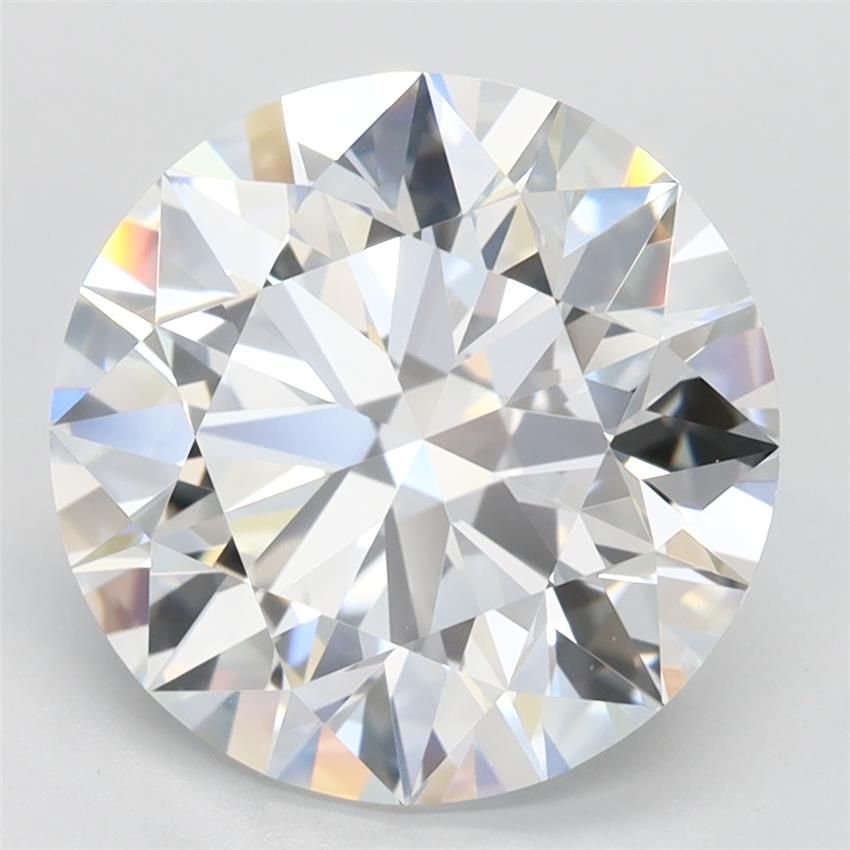 3.89ct D IF Rare Carat Ideal Cut Round Lab Grown Diamond