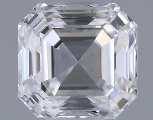 0.31ct E VVS2 Very Good Cut Asscher Diamond