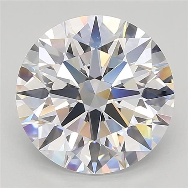 4.32ct D VVS1 Rare Carat Ideal Cut Round Lab Grown Diamond