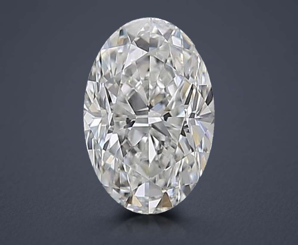 1.50 Carat Oval Natural Diamond